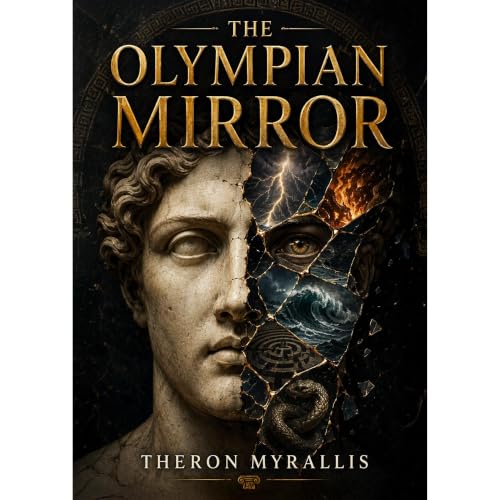 The Olympian Mirror - Decoding the Wisdom and Legacy of Greek Myth Audiobook By Theron Myrallis cover art