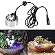 Joyzan Nebelmaschine, Ultraschall Verneblerchernebel-Hersteller Wasserzerstäuber Nebelerzeuger Zerstäuber Luftbefeuchter für Aquarium Wasser Brunnen Teich Gartenbau Landschaftliche[EU Plug Adapter]