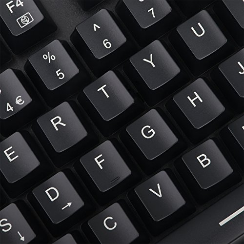 Redragon Tastiera meccanica KUMARA K552-N-UK 87 Tastiera da gioco meccanica compatta con tasti blu, Tastiera da gioco per computer PC (QWERTY UK Layout - No Backlight)