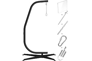 GREENSTELL Hammock Swing Stand - Essential Indoor & Outdoor Upgrade for Relaxation