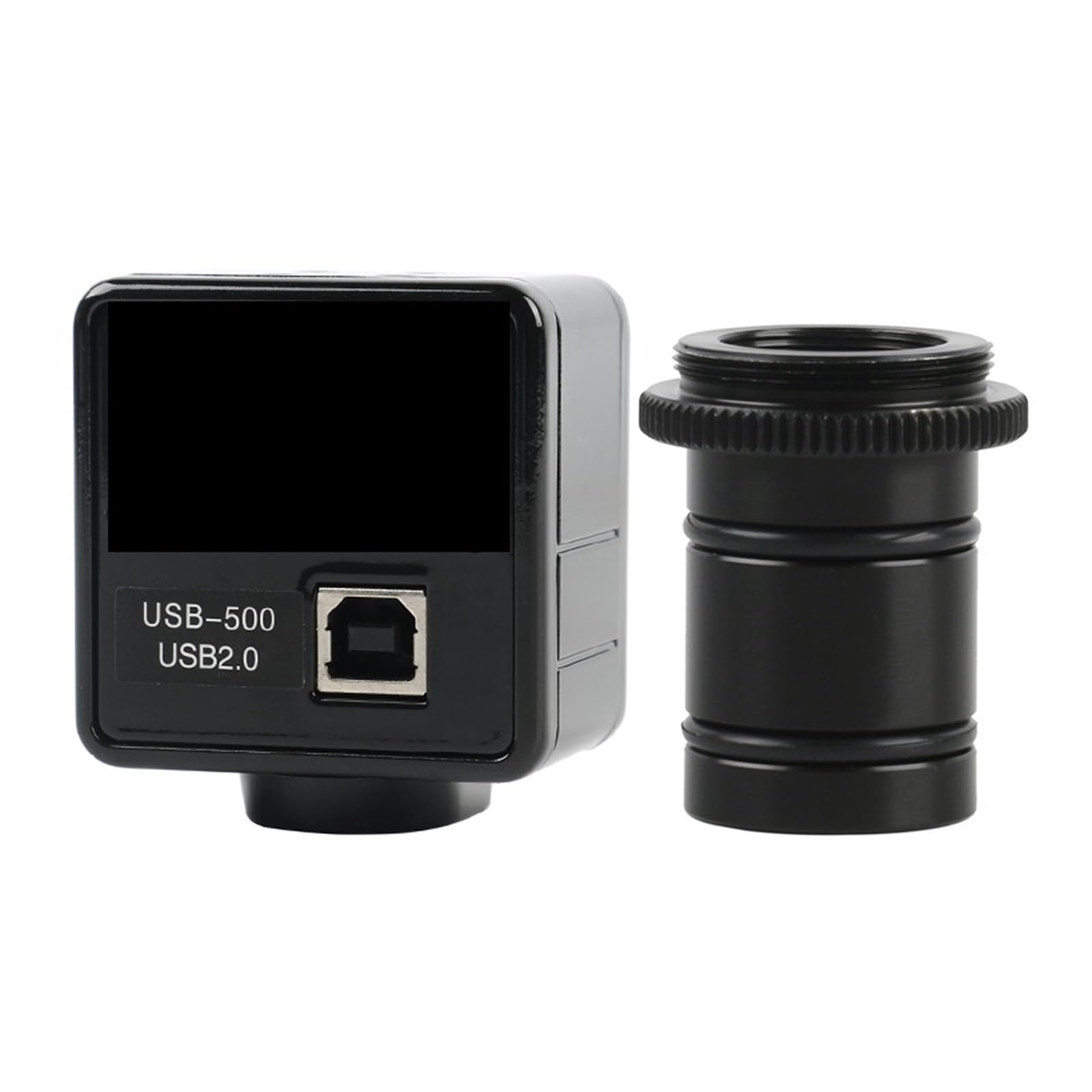 Lente Microscopio, Cámara microscópica USB Cmos de 5MP, ocular electrónico Digital, controlador gratuito, microscopio de alta resolución, cámara Industrial de alta velocidad