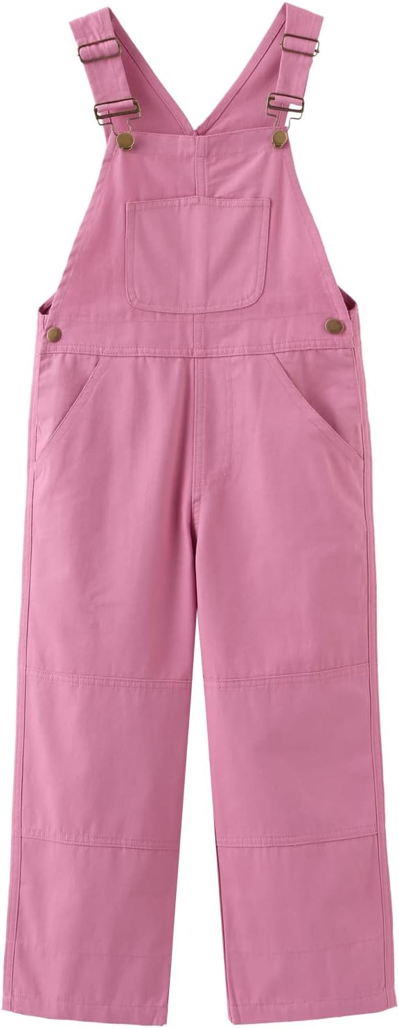 GRANDWISHGirls Overalls/Shortalls, 3-10 Year-Old Girls Overall Shorts, Kids Denim/Canvas Overalls/Short Overalls