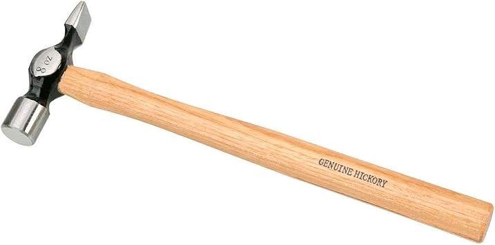 Woodstock D2671 8-Ounce Cross Peen Hammer-Hickory