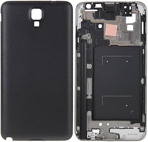 Mobile Phone Back Cover Full Housing Cover (Front Housing LCD Frame Bezel Plate + Battery Back Cover) for Galaxy Note 3 Neo / N7505(Black) Back Cover (Color : Black)