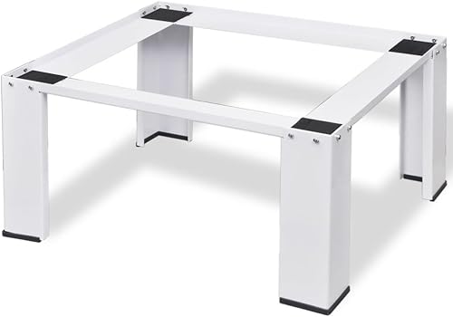BULANED Pedestal para lavadora y secadora, pedestal de lavandería de ajuste universal para lavadora y secadora, soporte ajustable para secadora,