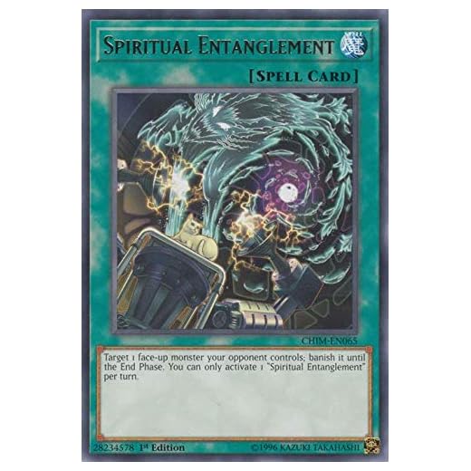 Yu-Gi-Oh! - Spiritual Entanglement - CHIM-EN065 - Rare - 1st Edition - Chaos Impact