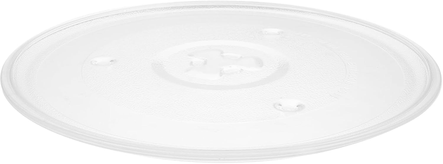 OSALADI Microwave Oven Replacement Turntable Glass Plate 27cm Thickened Heat Resistant Microwave Cooking Tray Compatible