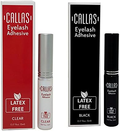 CALLAS Eyelash Adhesive Clear & Black Duo 0.17fl oz/5ml