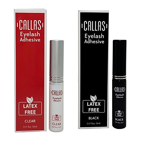 CALLAS Eyelash Adhesive Clear & Black Duo 0.17fl oz/5ml Cover
