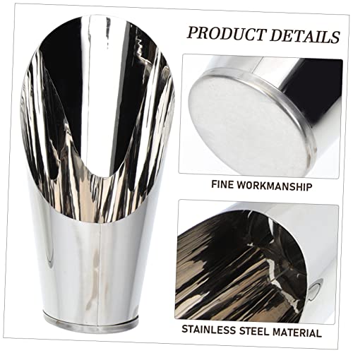 BESPORTBLE 3pcs Garden Supplies Bonsai Soil Scoops Large Stainless Steel for Planting Cultivation - Image 2