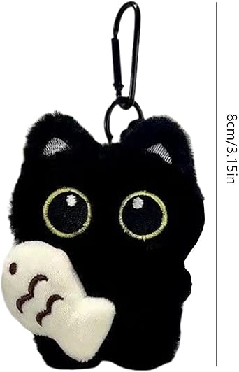 Cat Keychain Plush Cute Bag Purse Charms Novelty Party Favors