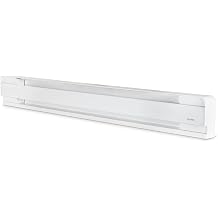 Stelpro Brava Electric Baseboard Heater &ndash; 1000W / 240V - 48" L x 5 7/8" H &ndash; Rounded Corners &ndash; Durable Steel Convection Heater for Quiet, Even Heat (AB41002W) &ndash; White