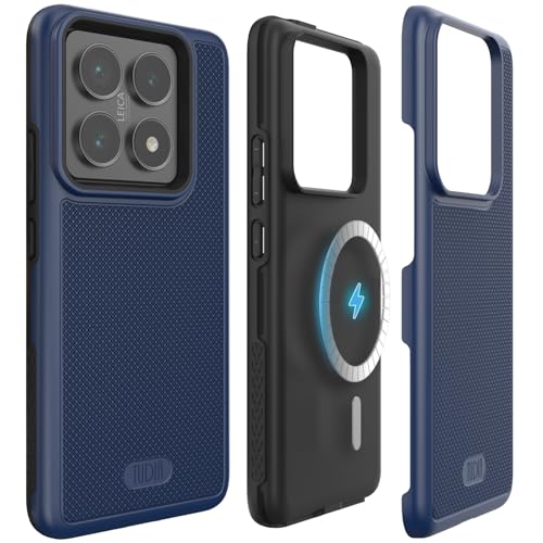 Coque antichoc Xiaomi 14T Pro 5G avec grip antidérapant et fixation MagSafe intégrée