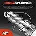 A-Premium Set of 4 Ignition Coil Pack and Iridium Spark Plugs Compatible with Jeep Cherokee 2014-2020, Compass 2018-2020, Renegade 2015-2020 & Chrysler 200 & Ram ProMaster City & Dodge Dart, Fiat 500X
