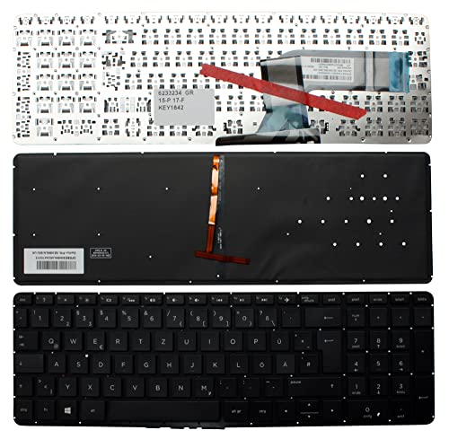 Clavier ordinateur portable HP Pavilion 17-F220NR rétro-éclairé noir de rechange Keyboards4Laptops