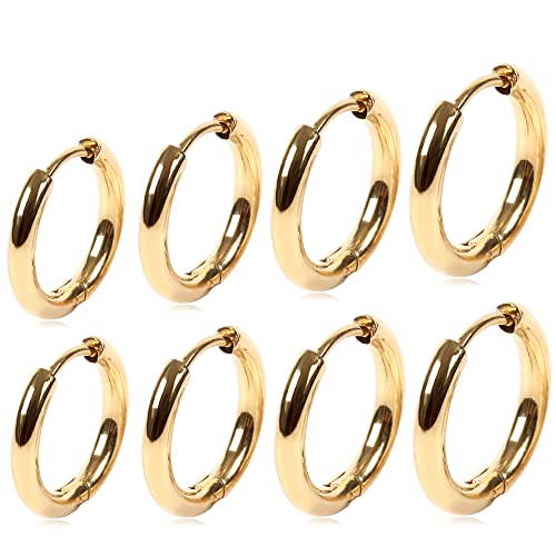 [Adelina Style] t[vsAX lC 2.5mm sAXZbg ςȂ 18G Y fB[X O sAX T[WJXeX AM[Ή jp  (S[h/10E12E14E16mm 4Zbg)