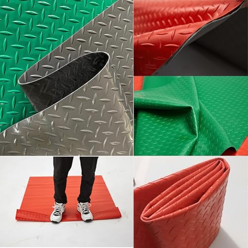 Protector de suelo de goma PVCuter de alta densidad y resistencia para zonas de peso libre 5