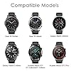 Syxinn Compatibile per Cinturino Galaxy Watch 46mm/Gear S3 Frontier/S3 Classic 22mm Acciaio Inossidabile Metallo Braccialetto Polso Band Sportivo, per Huawei Watch GT/GT 3 46mm/GT 2 46mm #2