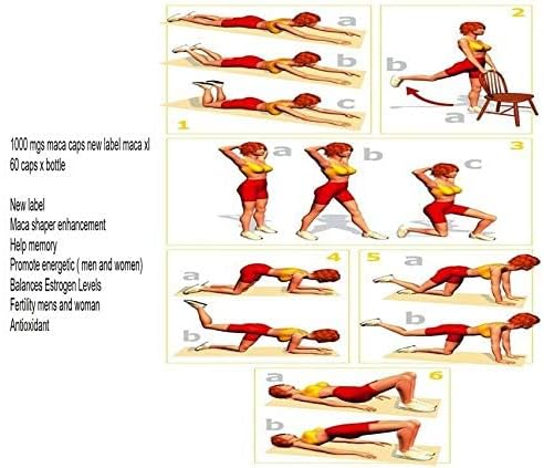 Miniatura 6 de Glutes Pastillas para Aumentar Los Musculos Gluteos Levantar Las Pompis maca XL