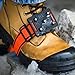 K1 Mid-Sole Ice Cleats for Men & Women - Rotatable Traction Aids For Winter Snow - Hi Vis - Original