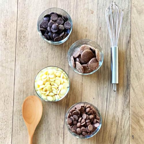 1kg Chocolat de couverture de qualité professionnelle chocolat noir 73% de cacao - petites pistoles - pour préparation maison, patisserie, pour vos fontaines chocolat