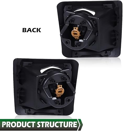 Vista 273 de GRAND ORANGE Luz antiniebla compatible con Chevy Cruze 2016 2017 2018 (no apto para modelos manuales Lt o manuales diesel) proyector de conducción