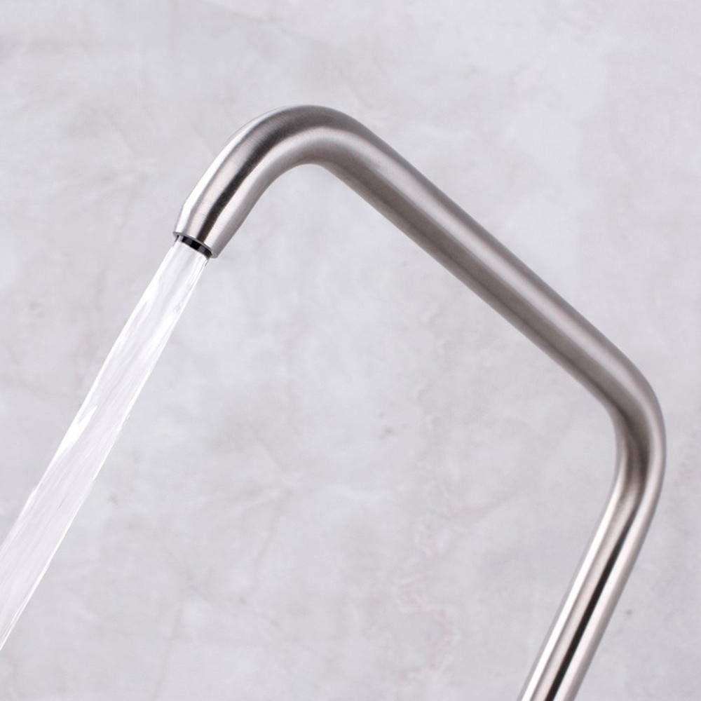 s 1/4'' Filtro per Acqua Potabile ad osmosi Rubinetto per Acqua Pura in Acciaio Inossidabile da Cucina Rubinetto per Acqua Potabile Dritto Pieghevole-A wwyy