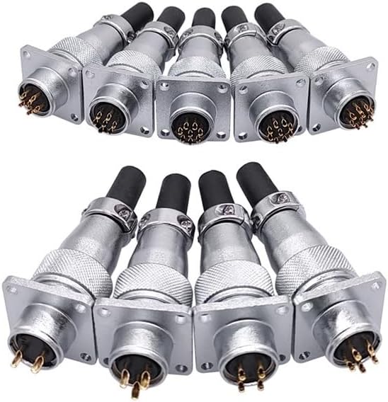 ソケットコネクター WS16 2-10ピン メスヘッド オスシートコネクター 漏れ防止逆取り付け(6PIN)