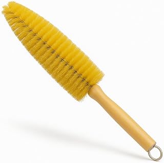 HI-TECH Wheel Spoke Brush for Rims & Wheels - Cone Shape for Cleaning Crevices & Hard-to-Reach Areas, Chemical Resistant, Safe on All Finishes - 1 Pack