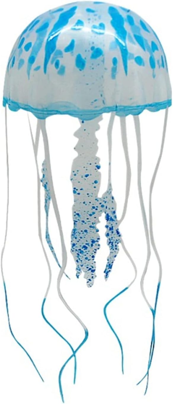 Funny Jellyfish Toy Fishtank Accessories Underwater World Floating Decors Cartoon Aquarium Ornaments Toy Jellyfish