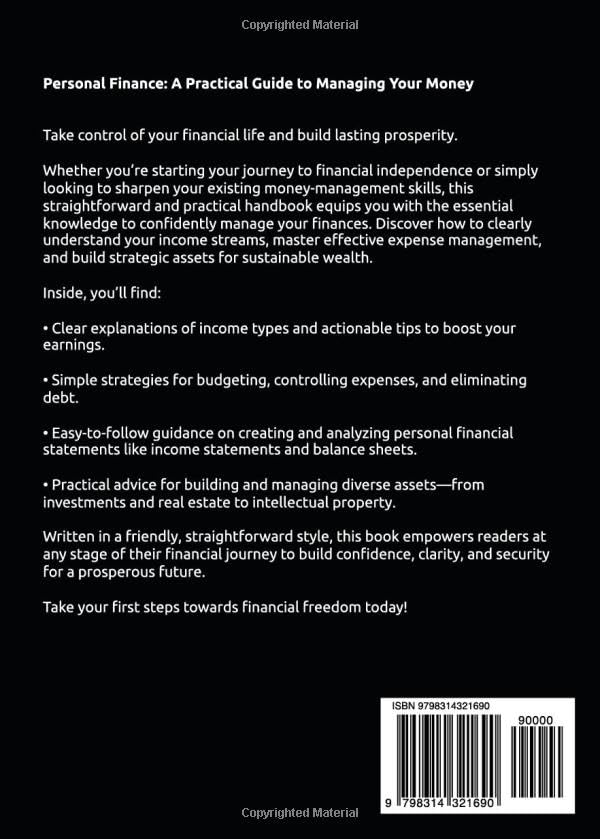 Personal Finance: A Practical Guide to Managing Your Money: The Essential Handbook for Mastering Your Finances, Building Wealth and Securing Your Future image 3