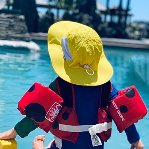 Bucket Hat,Soft Brim Beach Hat Cartoon Solid Color Fisherman Hat Mesh Breathable All-Match for Kids Outdoor Hiking2