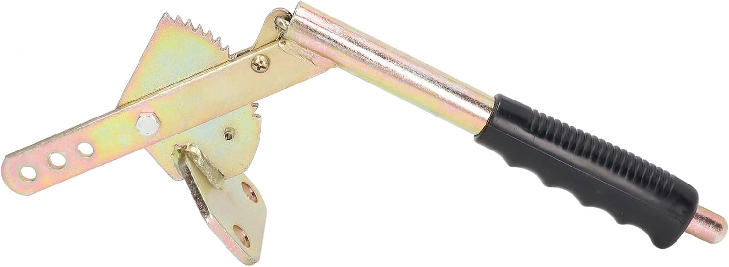 Uxsiya Parking Brake Handle , Universal Trailer Handbake Lever Wearproof Rustproof Galvanized Antislip for RV for