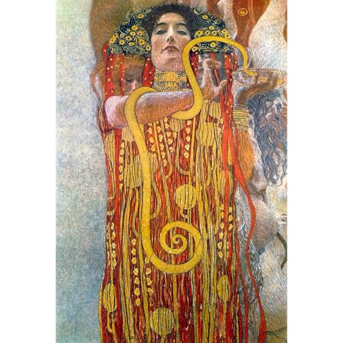 Impression giclée de Klimt Hygeia décoration murale salon