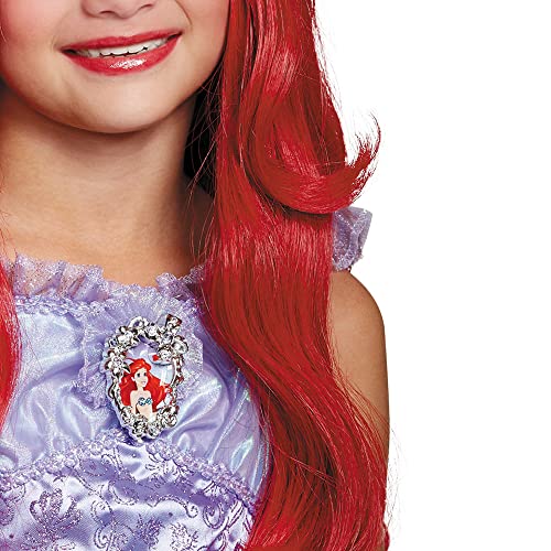 Disguise Disney Princess Ariel Little Mermaid Girls' Wig, Red #TOP3