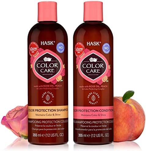 Color Care Rose Oil Shampoo & Conditioner Set, 12 oz Each