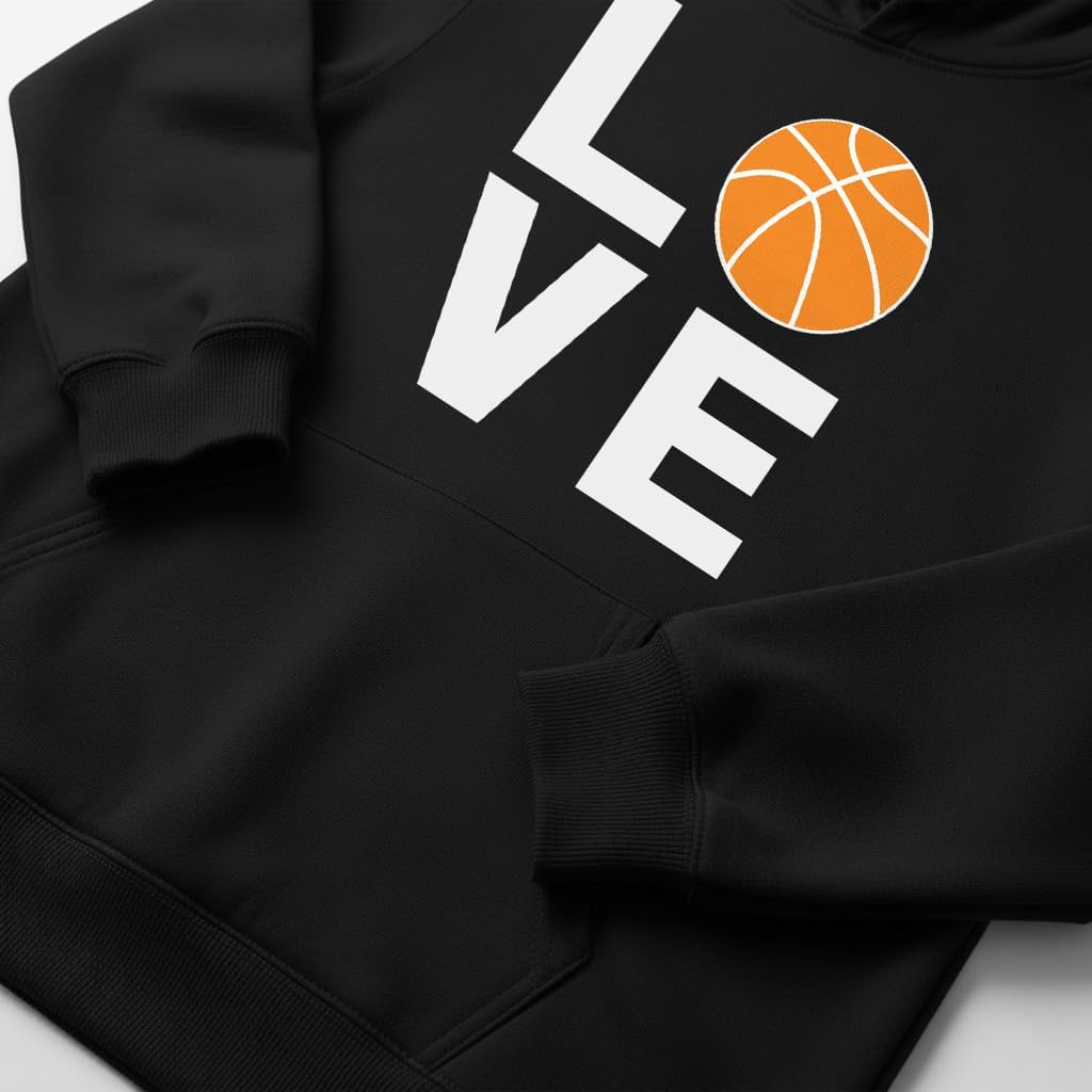 Tstars Love Basketball Hoodie for Women and Teen Girls Graphic Hoodies Gift Idea for Players Coaches and Fans - Image 7