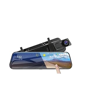 Compatible for Chery Tiggo 8 4K Car Dvr Mirror Dash CamDual Lens Dashcam Drive Recorder Stream Rearview Mirror