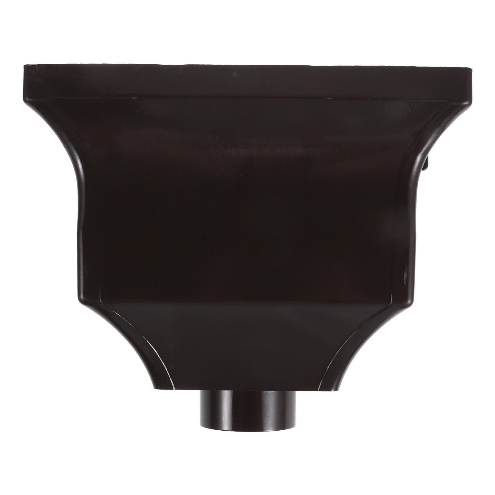 Caniveau de gouttière en aluminium drain de sol extérieur café