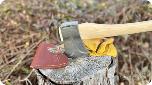 Perfect Axe by Warwood Tool - 19" American Hickory Wood Handle, Hand-Forged in The USA - Ideal for Wood Splitting, Camping, and Outdoor Use – Durable and Reliable Hatchet Axe for Efficient Chopping Perfect Axe by Warwood Tool - 19" American Hickory Wood Handle, Hand-Forged in The USA - Ideal for Wood Splitting, Camping, and Outdoor Use – Durable and Reliable Hatchet Axe for Efficient Chopping