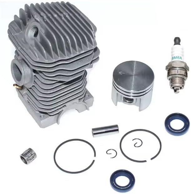 Cylinder Piston Kit for Stihl 021 021C MS210 MS210C MS210C-B MS210C-BEZ MS210Z 1123 020 1219, 1123 020 1221