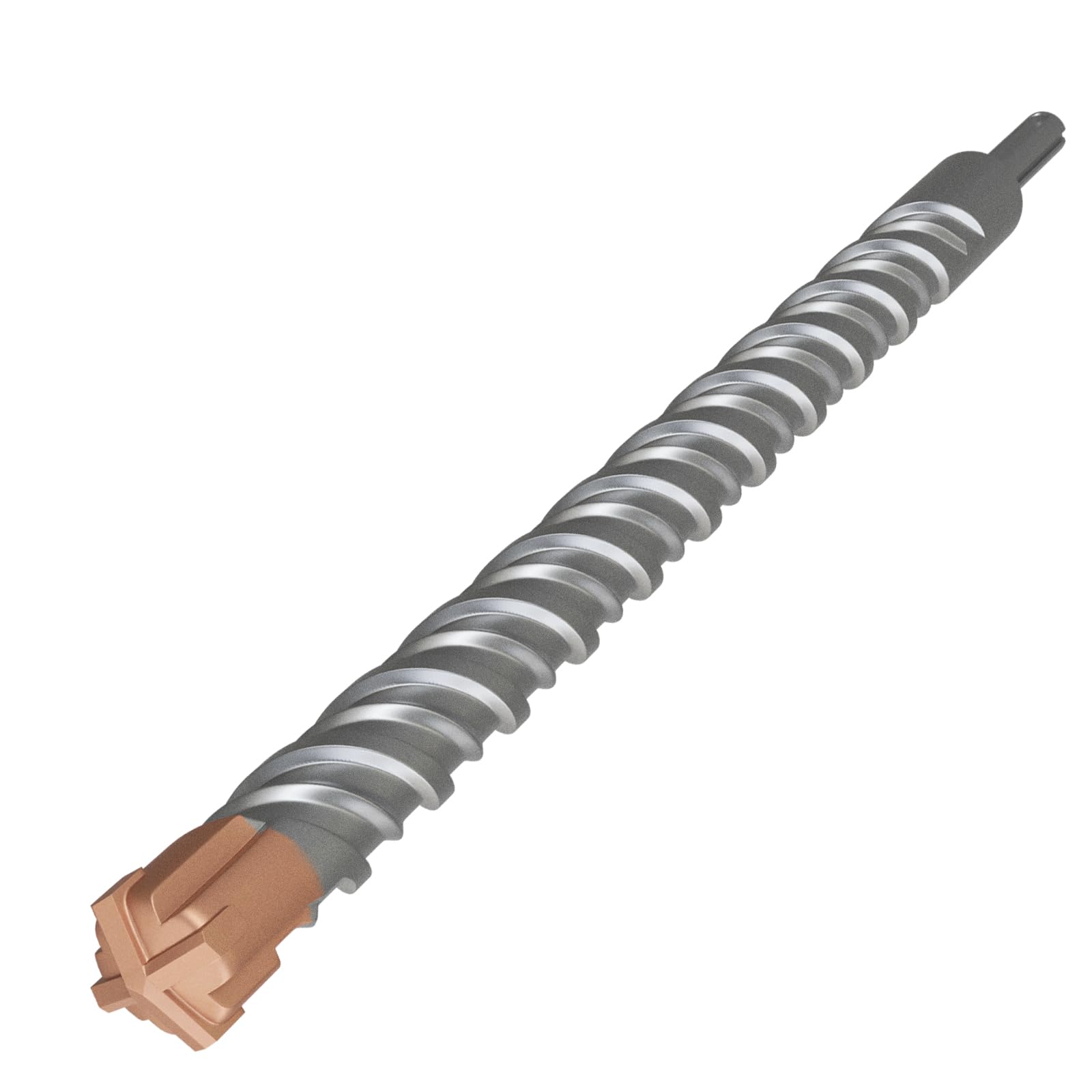 CSOOM Broca SDS Plus 40 x 600, taladro de martillo profesional, ideal para taladrar en piedra, hormigón, piedra natural, pared de ladrillo