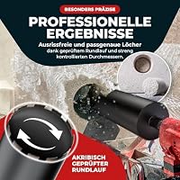Fortura® Kernbohrer Ø42-182mm/400mm Länge/1 ¼ Zoll(Ø112x400mm) Bohrkrone/Kernlochbohrer/Diamantbohrkrone/Diamantbohrer/Kronenbohrer/Diamant Bohrkrone/Beton – Ansicht 6