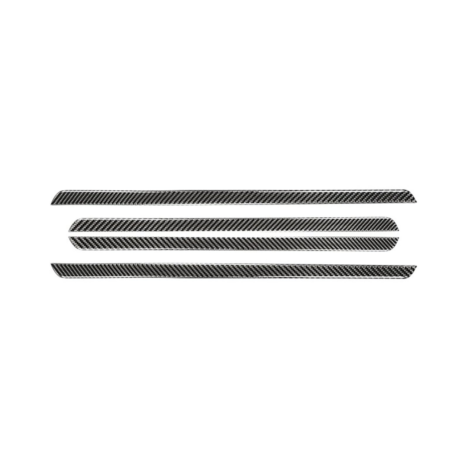 Carbon Fiber Compatible for Explorer 2013-2019 Car Accessories Interior Car Inner Door Panel Trim Strip Cover Decoration Sticker Decal(TYPE5)