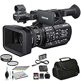 Sony PXW-Z190V 4K XDCAM Camcorder (PXW-Z190V) with Close Up Diopters, Tripod, Padded Case, LED Light, 64GB Memory Card and ESONPXWZ190VUP3 ESONPXWZ190VUP3 (Renewed)