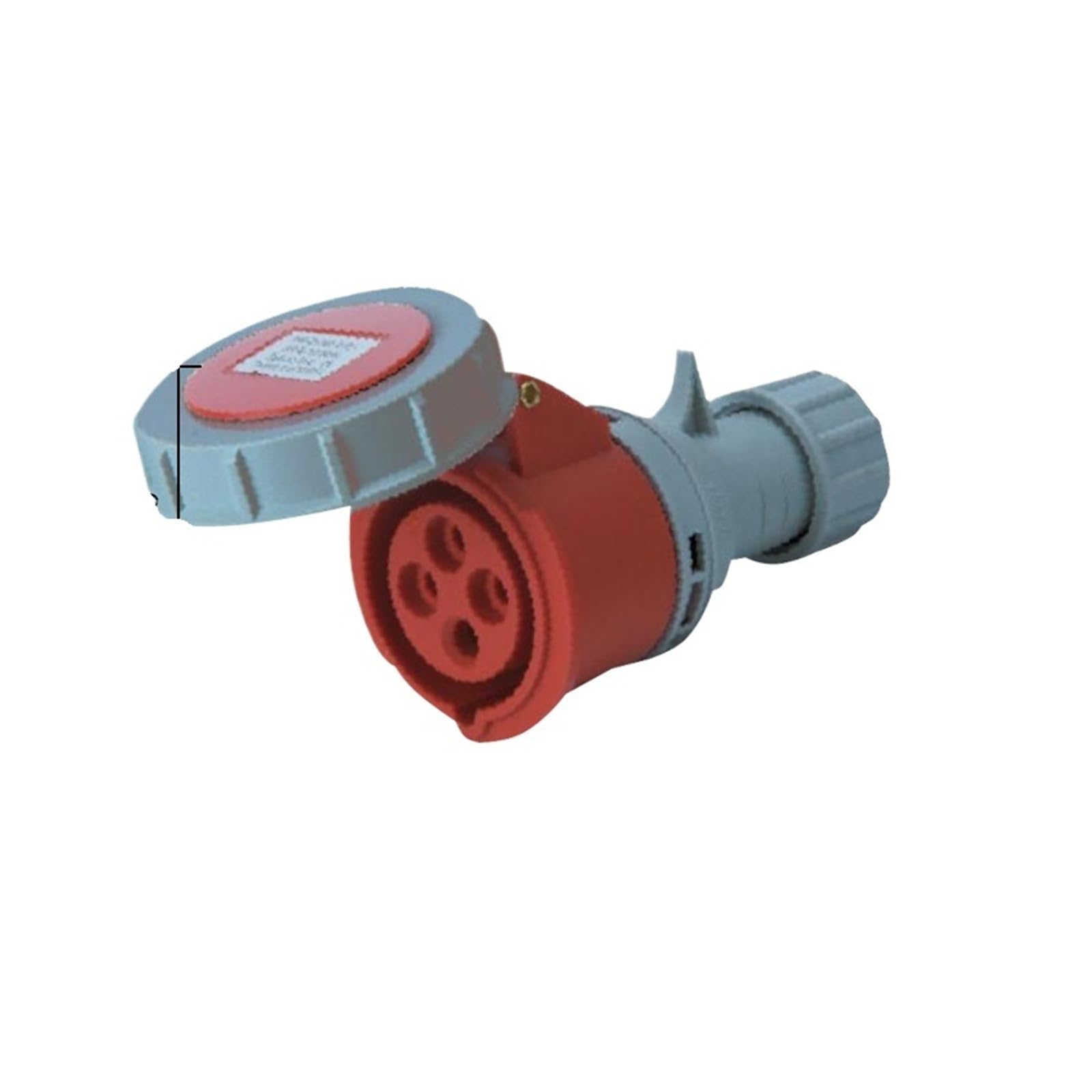 IVEKYKIBC Waterproof Industrial Plug Connector 3-core 4-core 5-core 16A/32A Aviation Socket 1-Piece IP67(XM-2242)