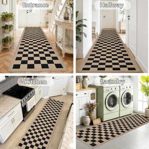 Alfombra de yute lavable y antideslizante para dar un toque moderno a tu terraza 8