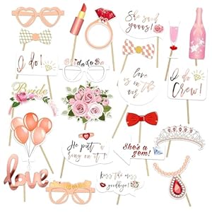 Dcsfadq 23 Stück JGA Accessoires Set