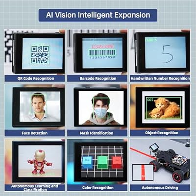 K210 Vision Camera Module for Arduino Raspberry Pi Jetson Nano ESP32, Touch Control Smart AI USB Camera Open Source Robot Maker Python Development Board CanMV Sensor - WonderMV