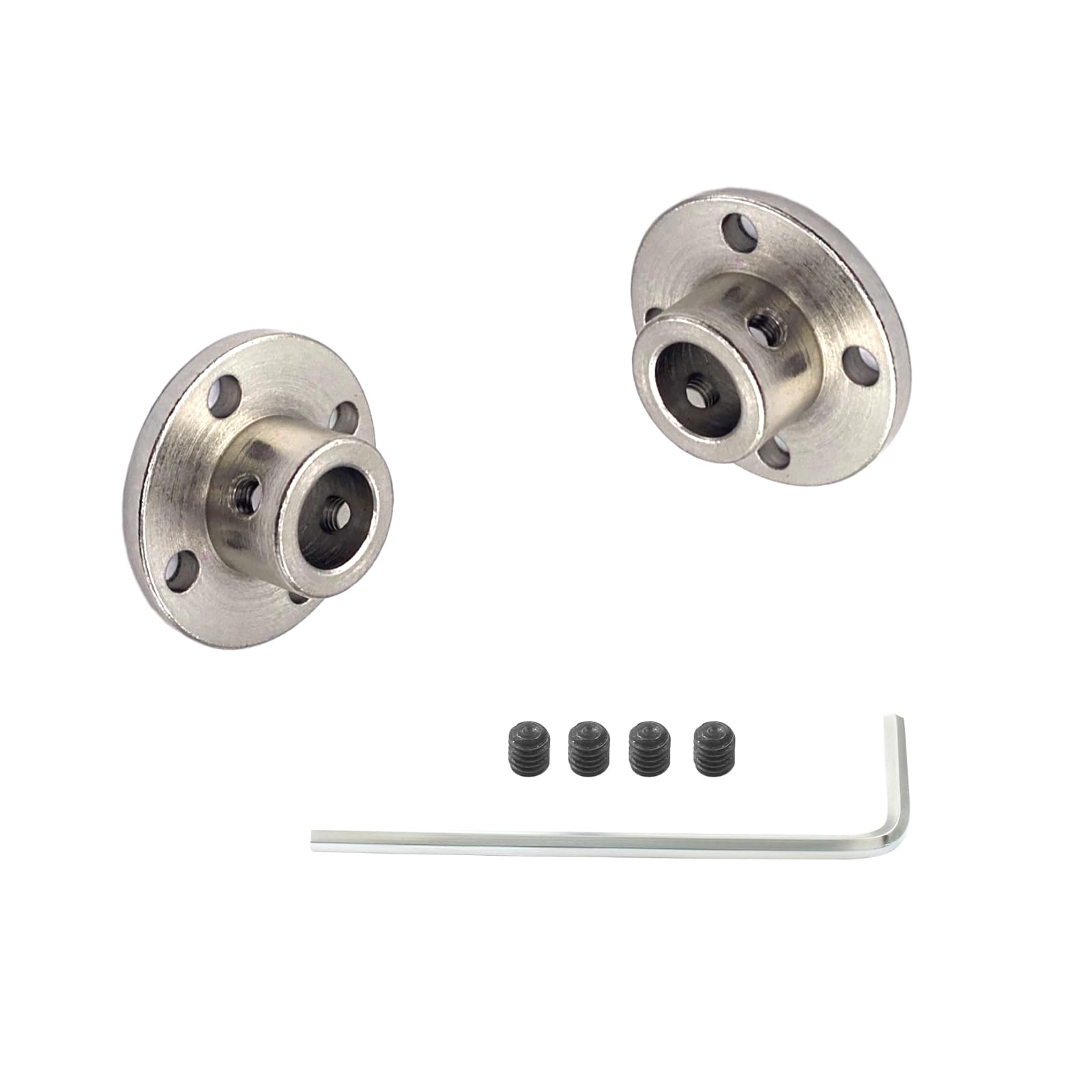 Rigid Flange Couplings - 6 Pcs for DIY Motors -3 Rigid Flange Couplings - 6 Pcs for DIY Motors -3